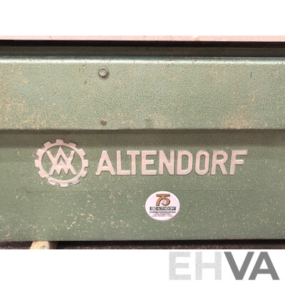 1984 Altendorf F90 3 Phase Sliding Table Saw