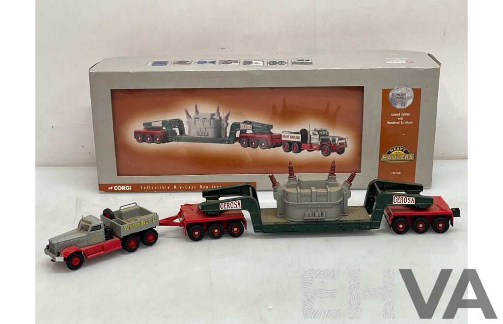 Corgi Heavy Haulers Diamond T980 Series - 1/50 Scale