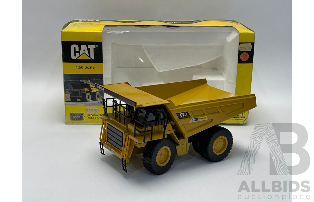 CAT 777D Off Highway Dump Truck - 1/50 Scale