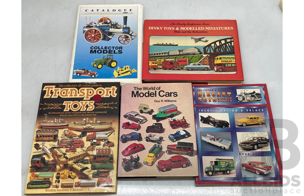 Model Car and Collectors Books - Lot of 5