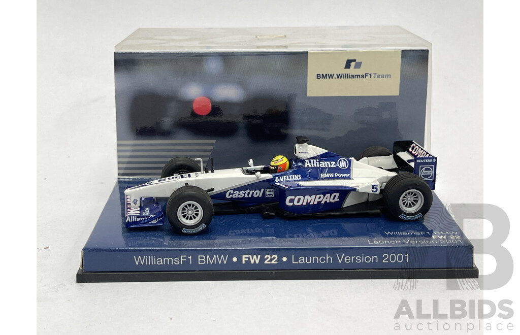 Minichamps 2001 BMW Williams Formula 1 Team FW22 - 1/43 Scale