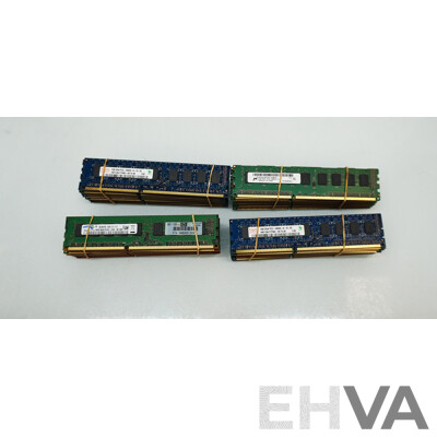 Samsung/Hynix 2GB ECC DDR3 RDIMM RAM - Lot of 40