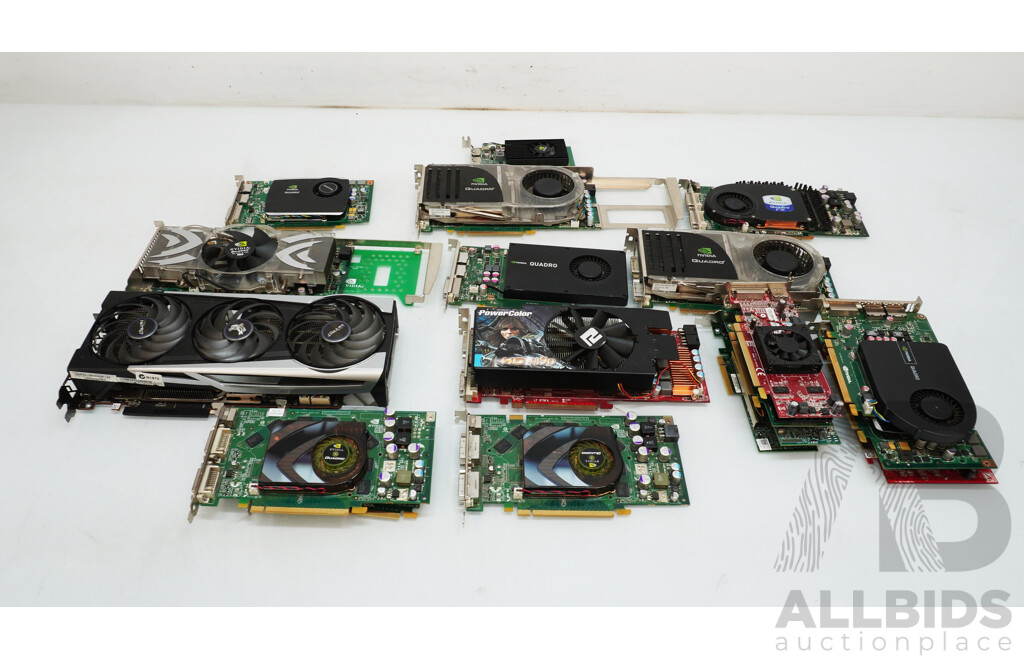Assorted Lot of Graphics Card (AMD/Nvidia)