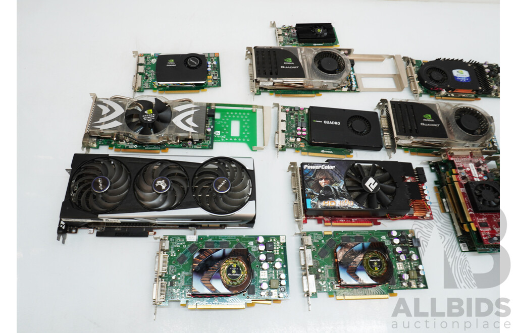 Assorted Lot of Graphics Card (AMD/Nvidia)