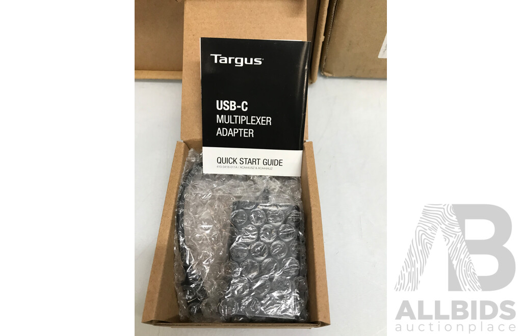 Targus USB-C Multiplexer Adapter (Pack of 10) - Lot of Three