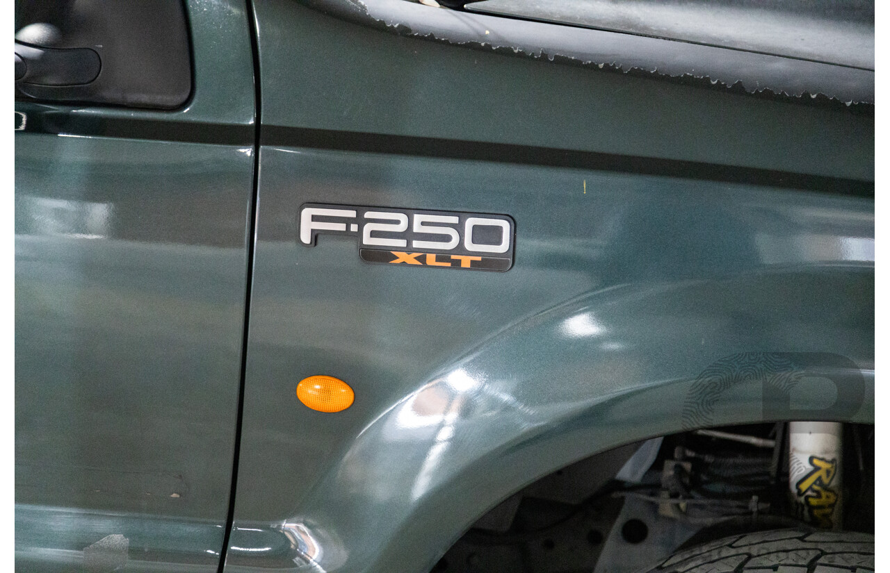 5/2002 Ford F250 XLT (4x4) RM Super Cab P/Up Eucalypt Green Turbo Diesel V8 7.3L