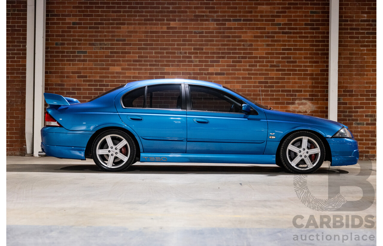 2/2002 Ford Tickford TS50 AUIII T3 Build Number #12 4d Sedan Blue V8 5.6L