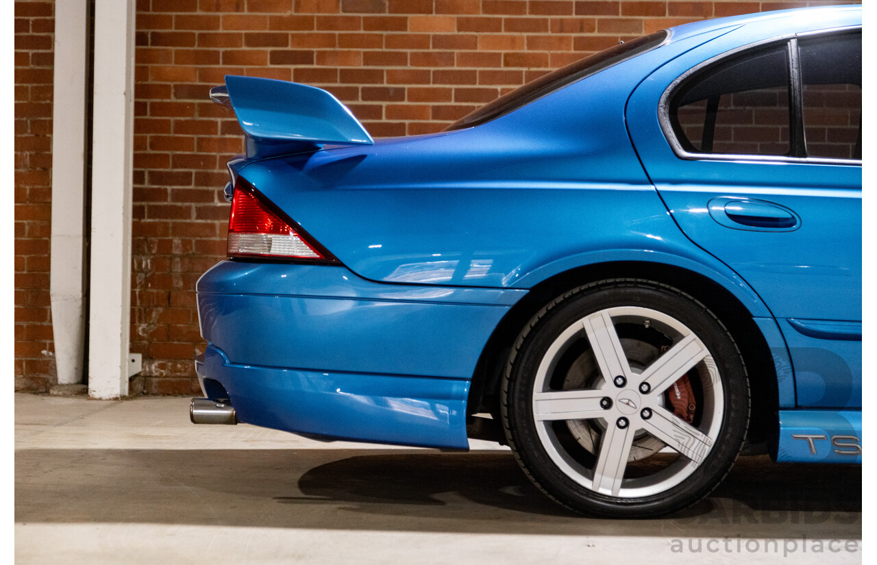 2/2002 Ford Tickford TS50 AUIII T3 Build Number #12 4d Sedan Blue V8 5.6L