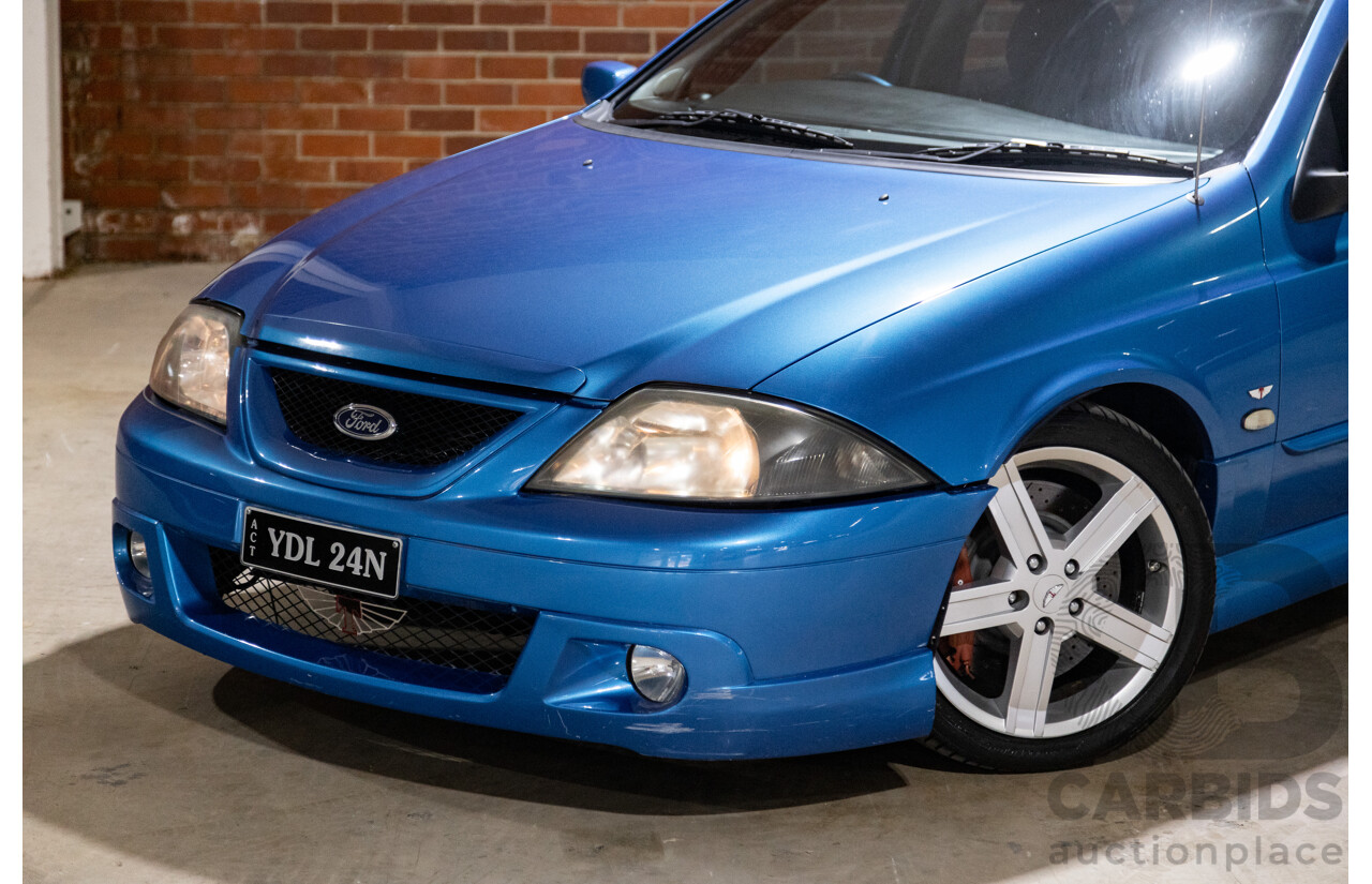 2/2002 Ford Tickford TS50 AUIII T3 Build Number #12 4d Sedan Blue V8 5.6L