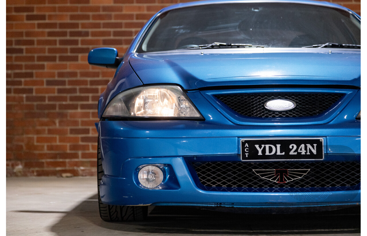 2/2002 Ford Tickford TS50 AUIII T3 Build Number #12 4d Sedan Blue V8 5.6L