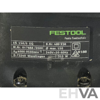 Festool ES 150/5 EQ-Plus 310 Watt Electric Eccentric Sander