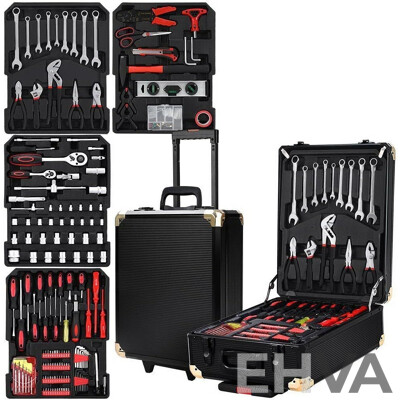 Giantz 816pcs Mechanics Tool Kit with Trolley Case  - New