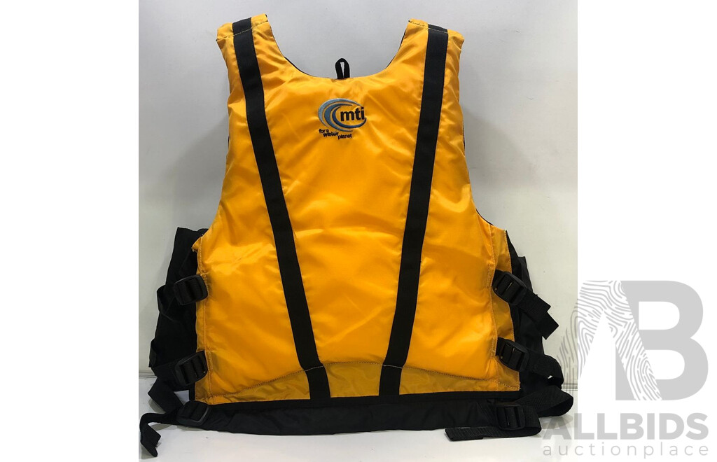 MTI Adventurewear REFLEX Ll Life Jacket Green Adult XL/XXL Flotation Aid Type 3