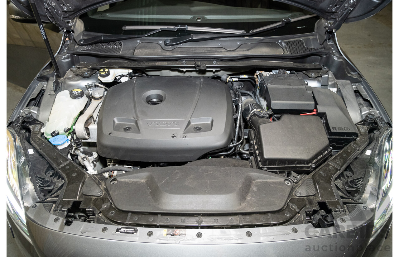 9/2017 Volvo V40 T3 Kinetic M MY16 5d Hatchback Metallic Grey Turbo 1.5L