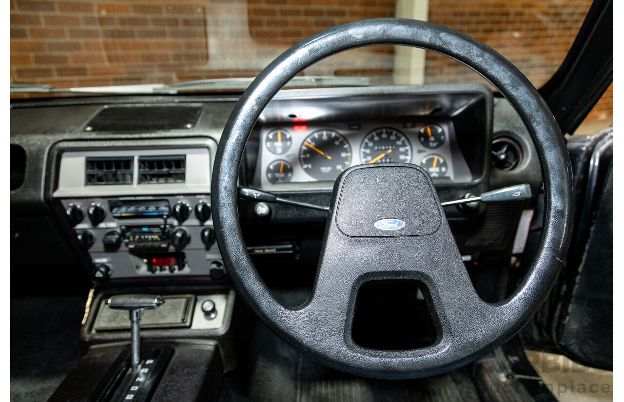 9/1981 Ford Fairmont Ghia ESP XD 4d Sedan Onyx Black V8 351ci 5.8L - Matching Numbers Survivor Car