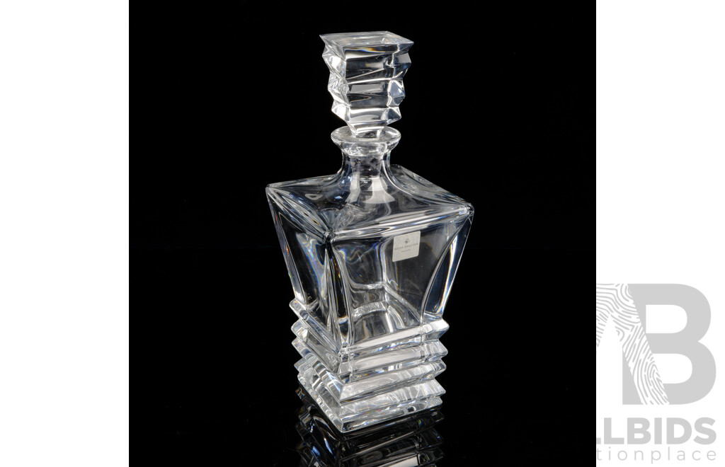 Royal Doulton Crystal Decanter with Stopper