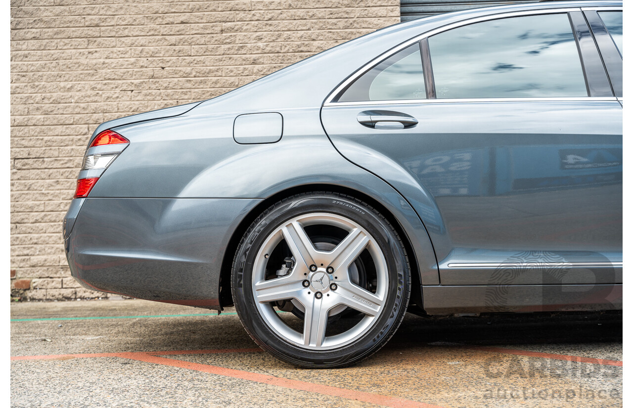 5/2009 Mercedes Benz S350 W221 09 Upgrade 4d Sedan Flint Grey Metallic 3.5L - Designo Optioned