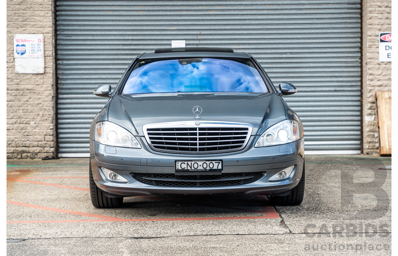 5/2009 Mercedes Benz S350 W221 09 Upgrade 4d Sedan Flint Grey Metallic 3.5L - Designo Optioned