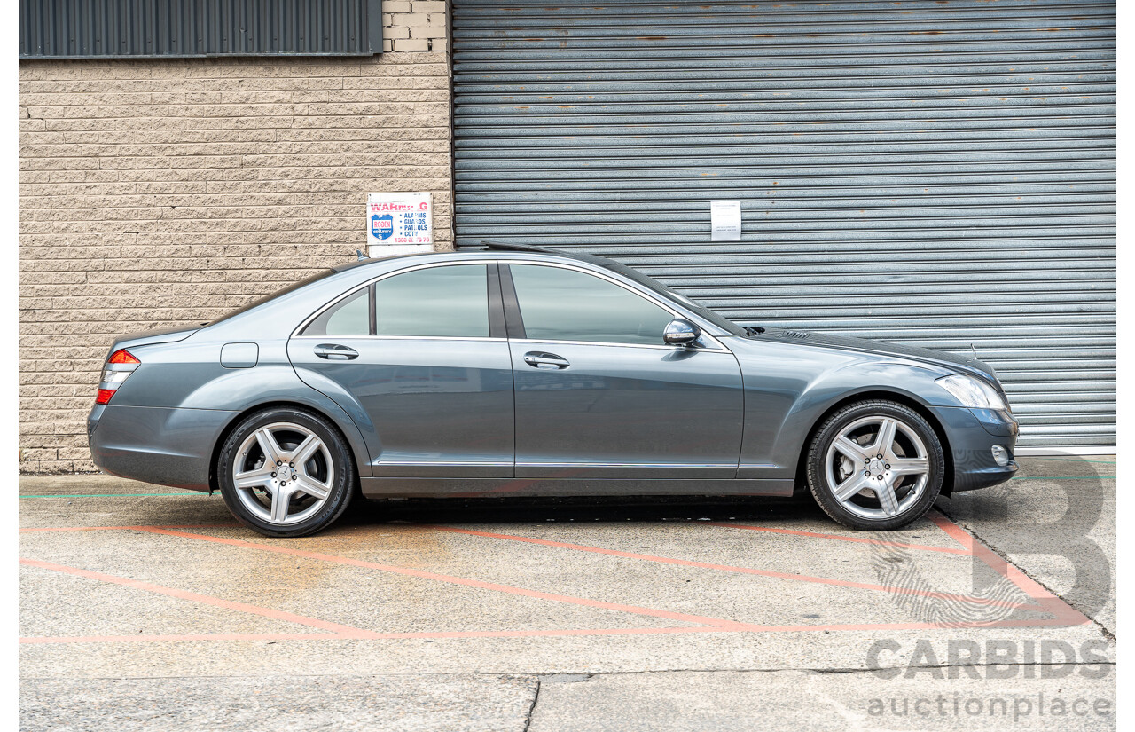 5/2009 Mercedes Benz S350 W221 09 Upgrade 4d Sedan Flint Grey Metallic 3.5L - Designo Optioned