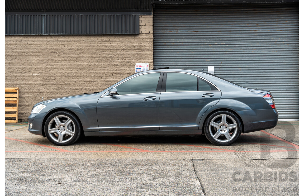 5/2009 Mercedes Benz S350 W221 09 Upgrade 4d Sedan Flint Grey Metallic 3.5L - Designo Optioned