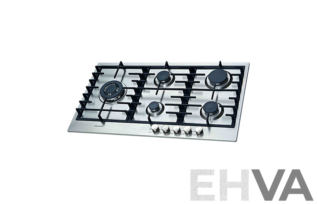 Modena 5 Burner Gas Hob 90cm - Brand New
