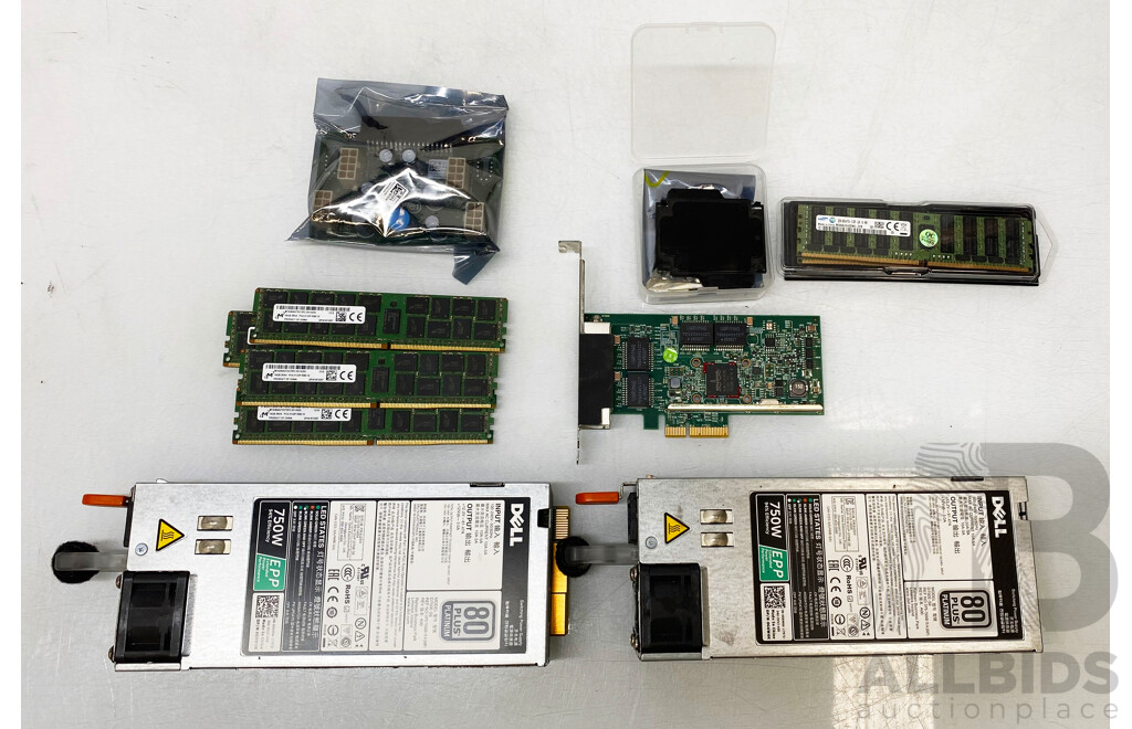 Assorted Lot of RAMs/PSU/Network Card