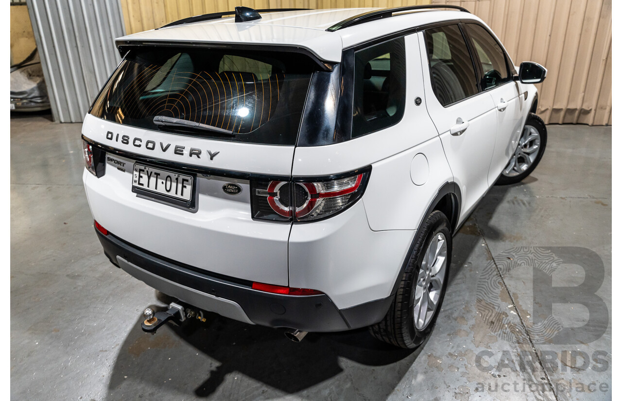 1/2018 Land Rover Discovery Sport TD4 HSE LC (AWD) MY16 4d Wagon Fuji White Turbo Diesel 2.2L