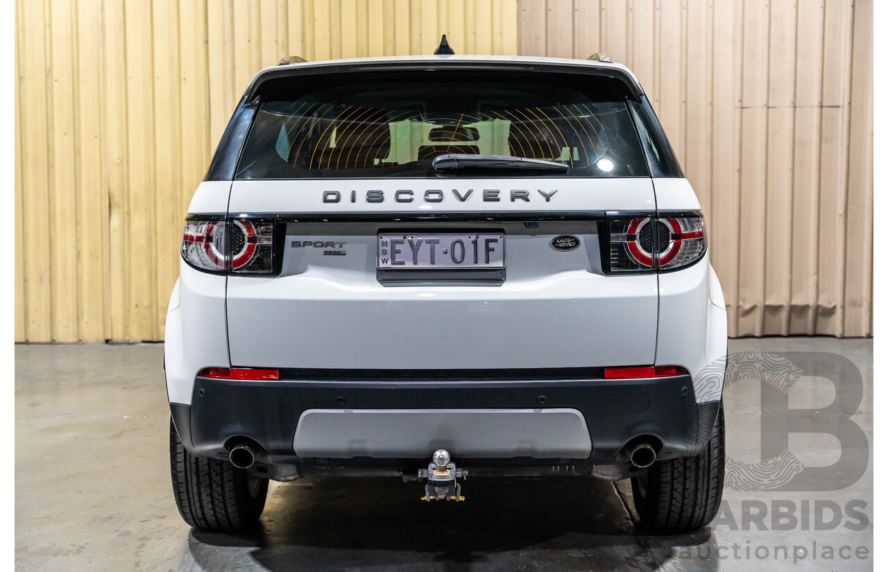 1/2018 Land Rover Discovery Sport TD4 HSE LC (AWD) MY16 4d Wagon Fuji White Turbo Diesel 2.2L