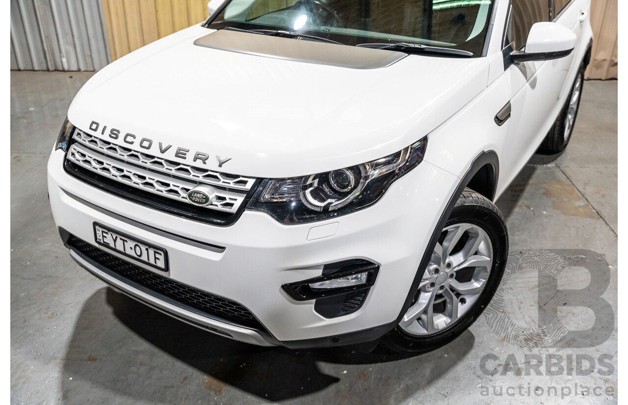 1/2018 Land Rover Discovery Sport TD4 HSE (AWD) MY18 4d Wagon Fuji White Turbo Diesel 2L