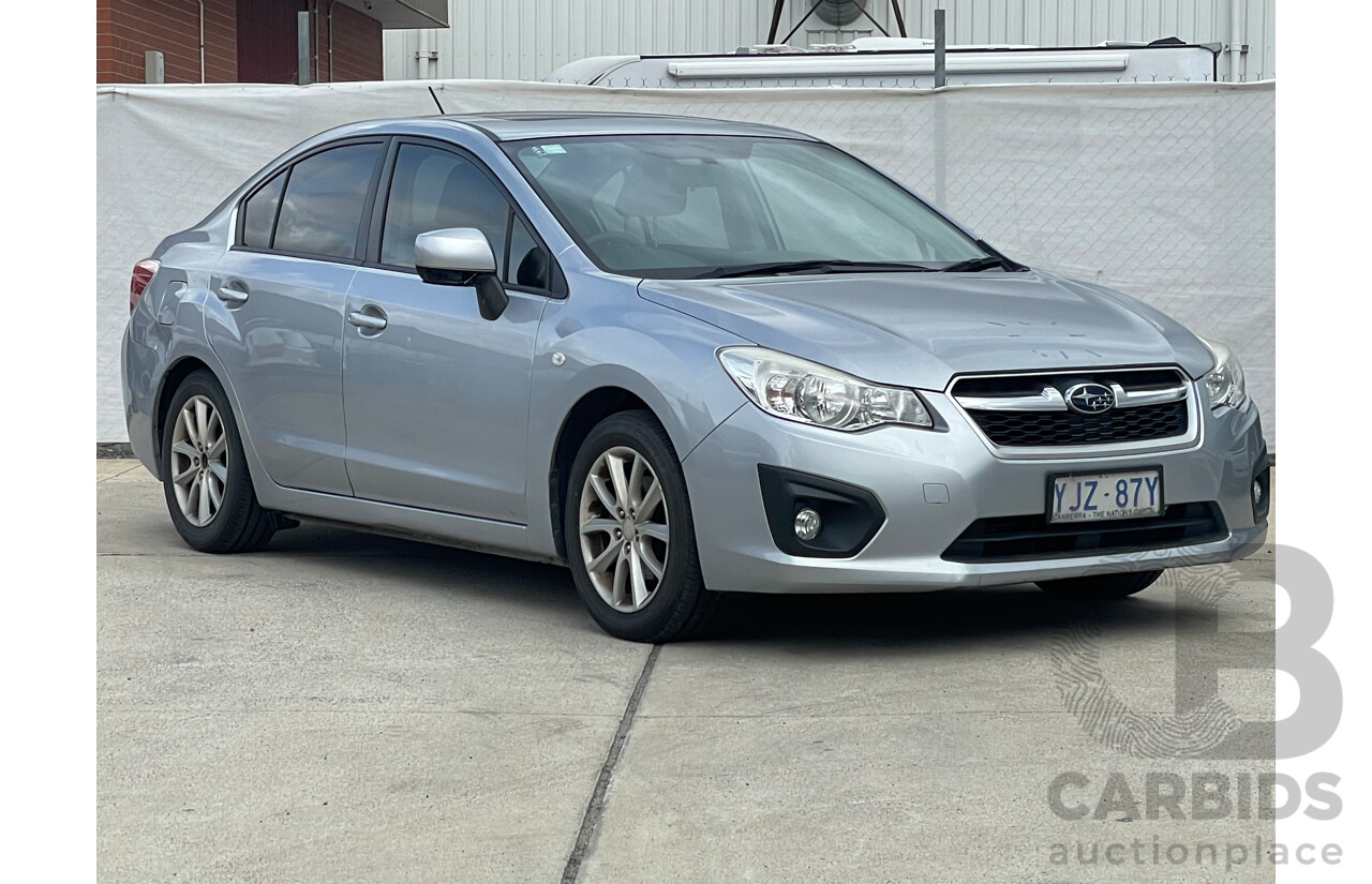 3/2014 Subaru Impreza 2.0i-L (awd) MY14 4d Sedan Silver 2.0L