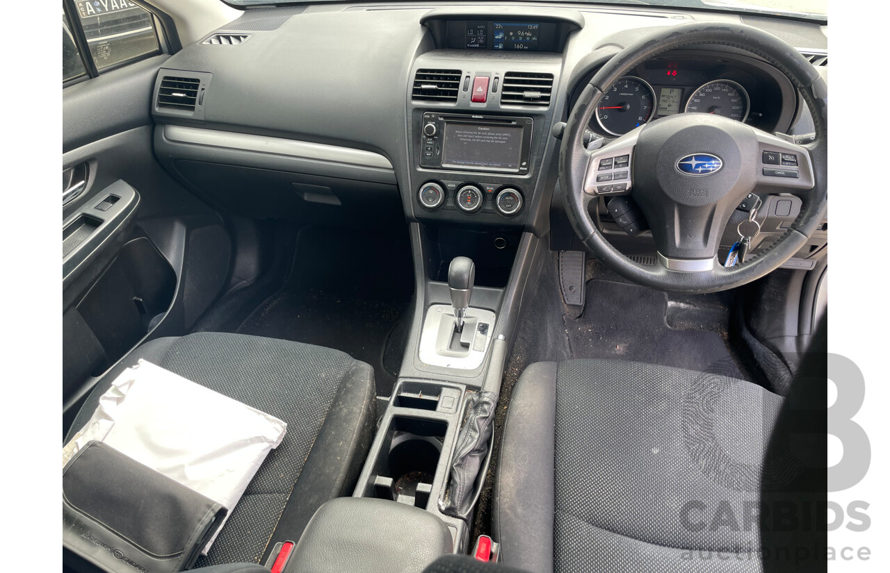 3/2014 Subaru Impreza 2.0i-L (awd) MY14 4d Sedan Silver 2.0L