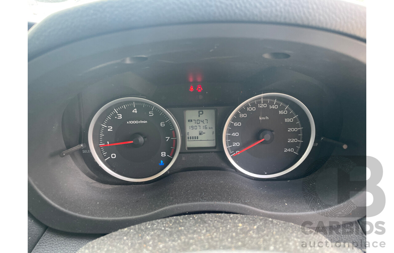 3/2014 Subaru Impreza 2.0i-L (awd) MY14 4d Sedan Silver 2.0L