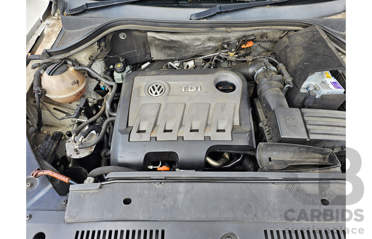 4/2013 Volkswagen Tiguan 103 TDI 5NC MY13 4d Wagon White 2.0L