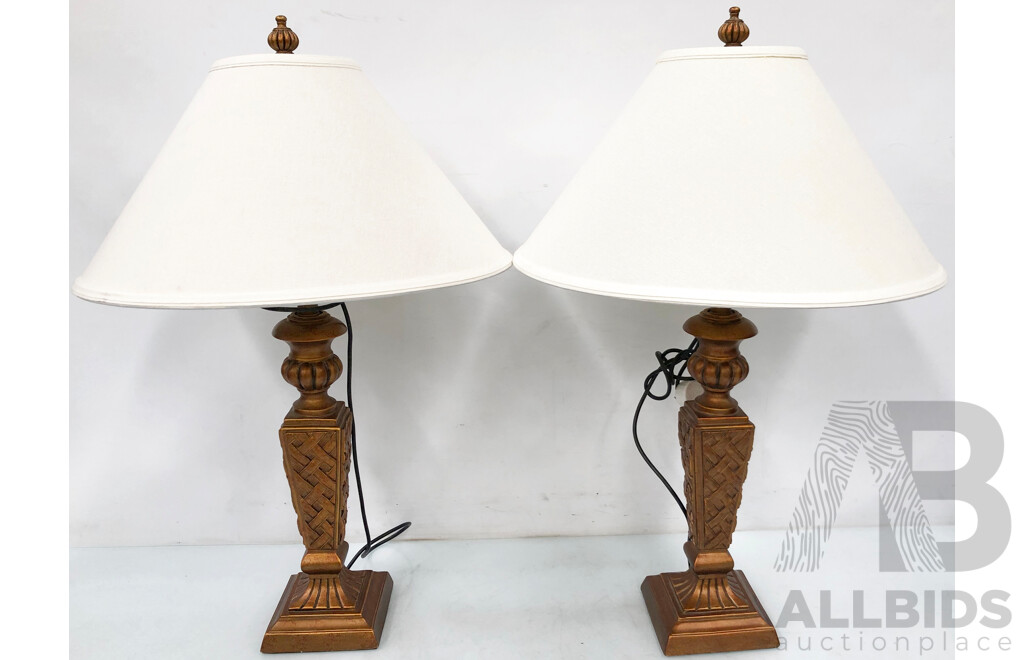 Trinity Table Lamps - Lot of Two