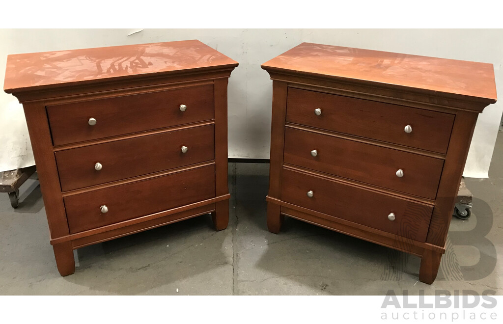 Thomasville Wooden Chest of Drawers - Lot of 2