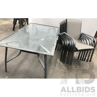 7 Piece Outdoor Table and Seating