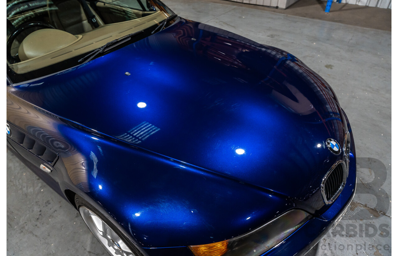 4/1997 BMW Z3 E36-7 2d Roadster Montreal Blue Metallic 1.9L