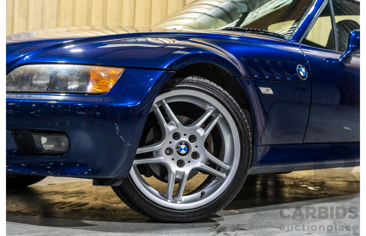 4/1997 BMW Z3 E36-7 2d Roadster Montreal Blue Metallic 1.9L