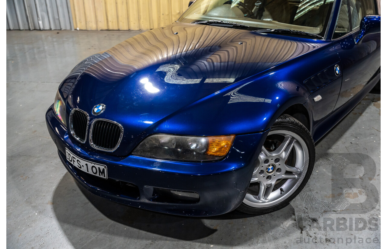 4/1997 BMW Z3 E36-7 2d Roadster Montreal Blue Metallic 1.9L