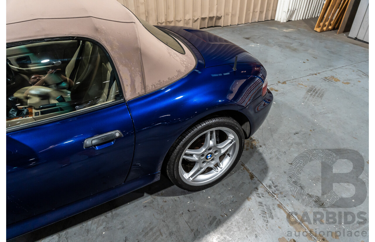 4/1997 BMW Z3 E36-7 2d Roadster Montreal Blue Metallic 1.9L