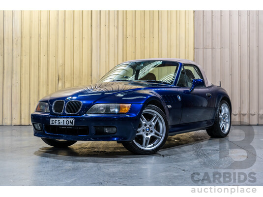 4/1997 BMW Z3 E36-7 2d Roadster Montreal Blue Metallic 1.9L