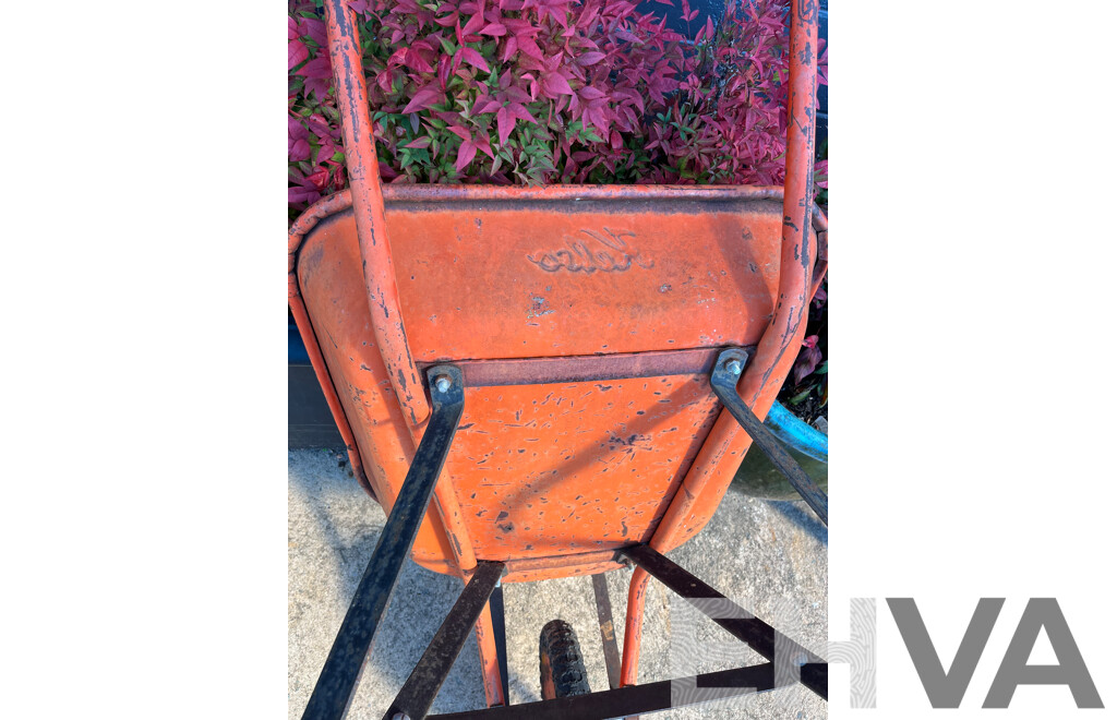 Orange Kelso Wheelbarrow