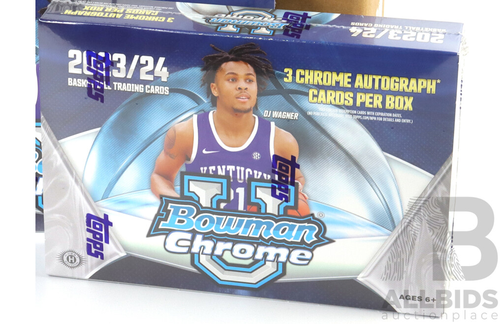 Bowman Chrome 2023/24 Basketball Trading Cards