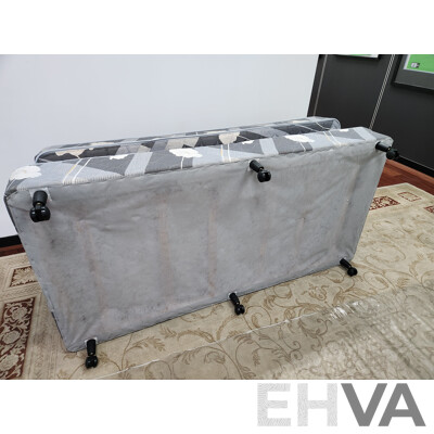 Single Bed Ensemble with Mattress as Optional but Rarely Used