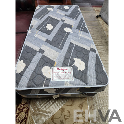 Single Bed Ensemble with Mattress as Optional but Rarely Used