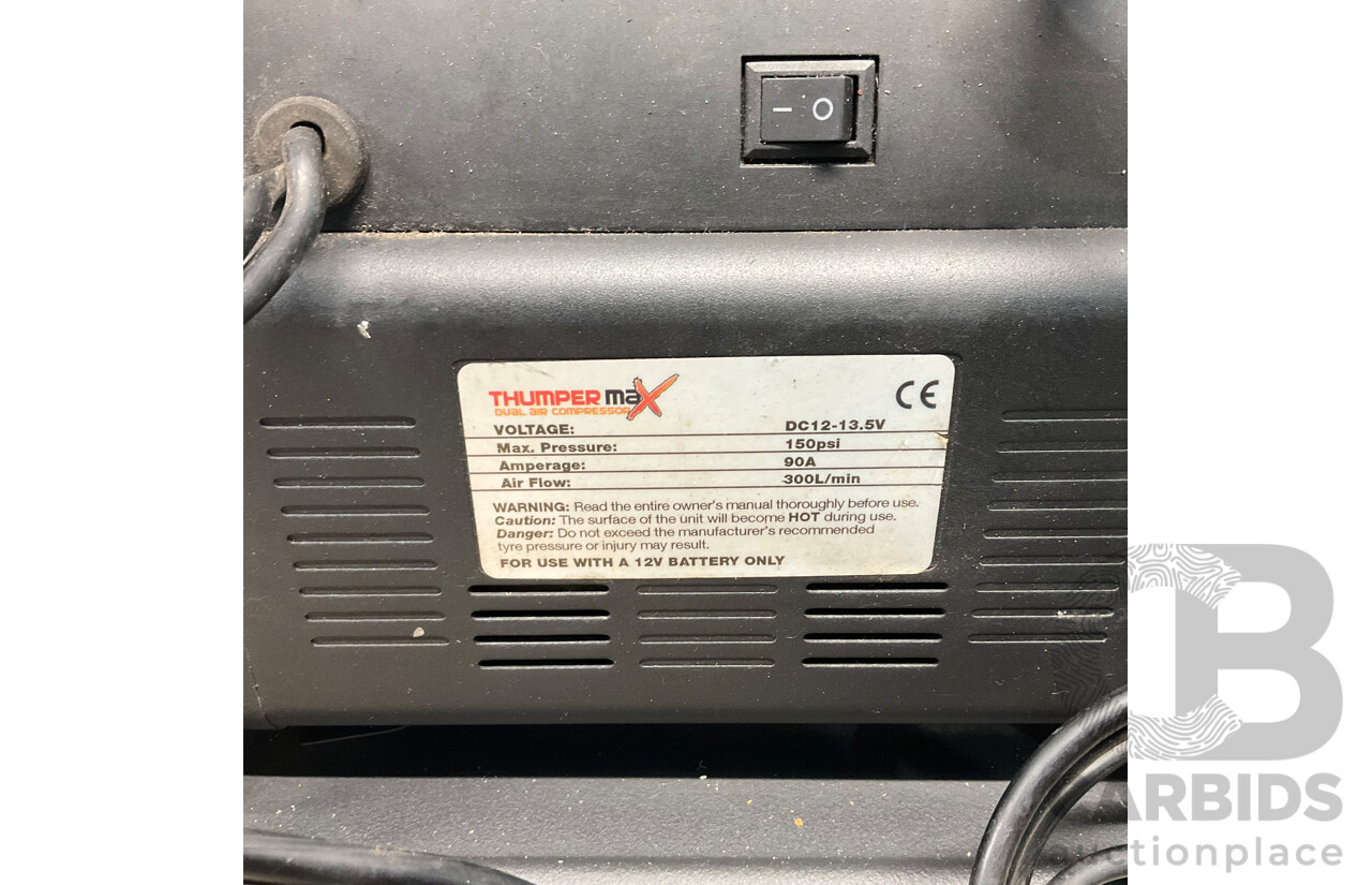 THUMPER MAX Dual Air Compressor