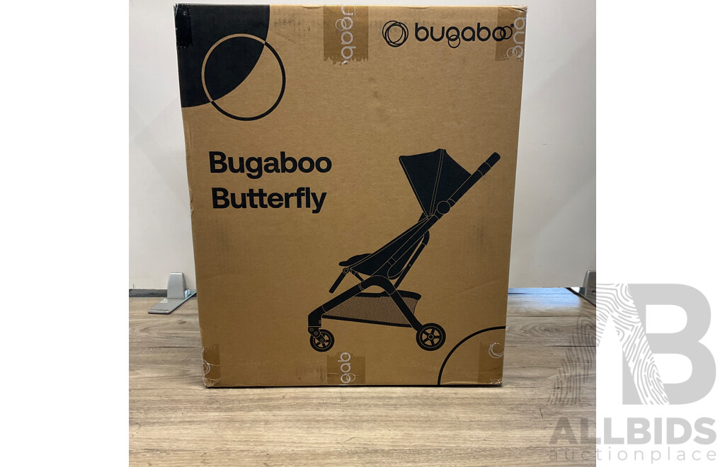 BUGABOO Butterfly - Black/Stormy Blue  - ORP$ 699.00