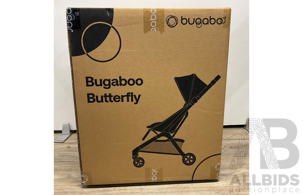 BUGABOO Butterfly - Black/Stormy Blue  - ORP$ 699.00