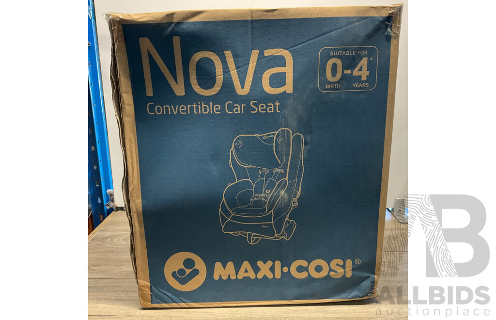 MAXI-COSI Nova Convertible Car Seat - Onyx- ORP$399