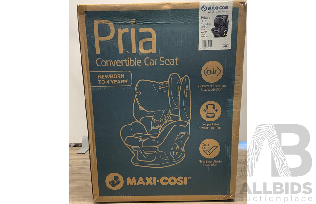 MAXI-COSI Pria Convertible Car Seat - Pebble - ORP$ 599.00